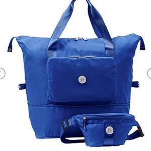 Joy Cleanboss expandable tote & matching belt bag